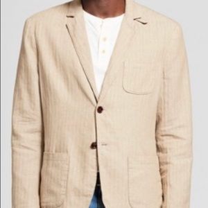 Goodfellow & Co Men’s Tan linen sports coat